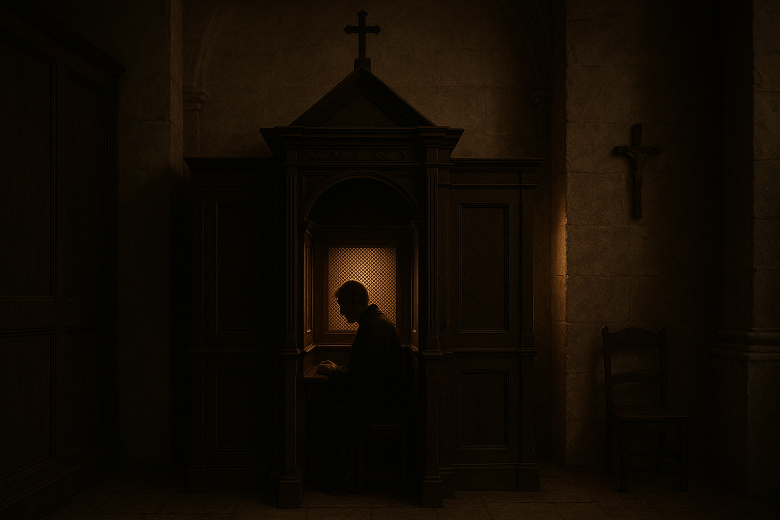 懺悔室の神父の話