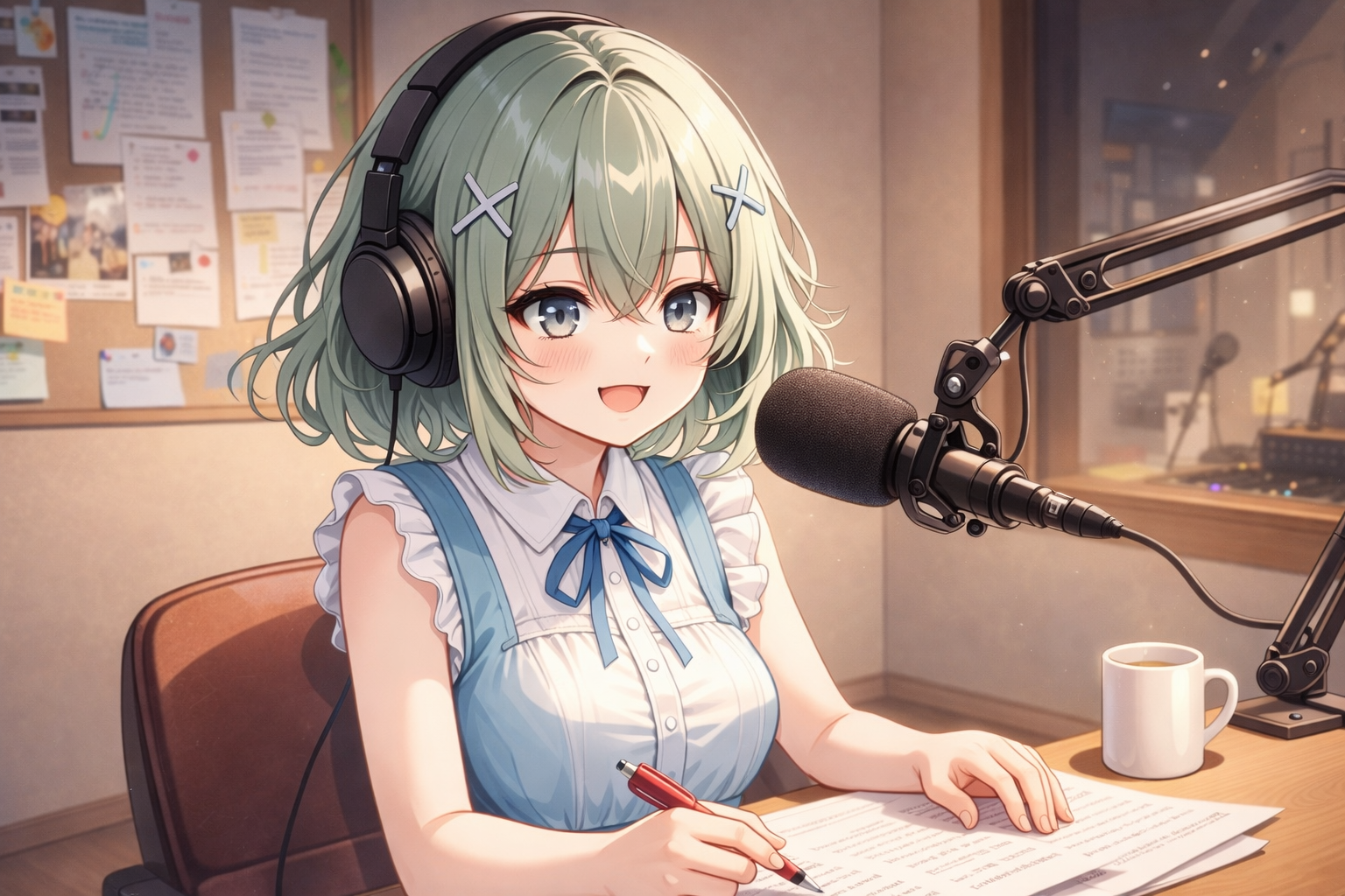 ラン🐾「ラジオ風台本  『夜風レター』No.1」