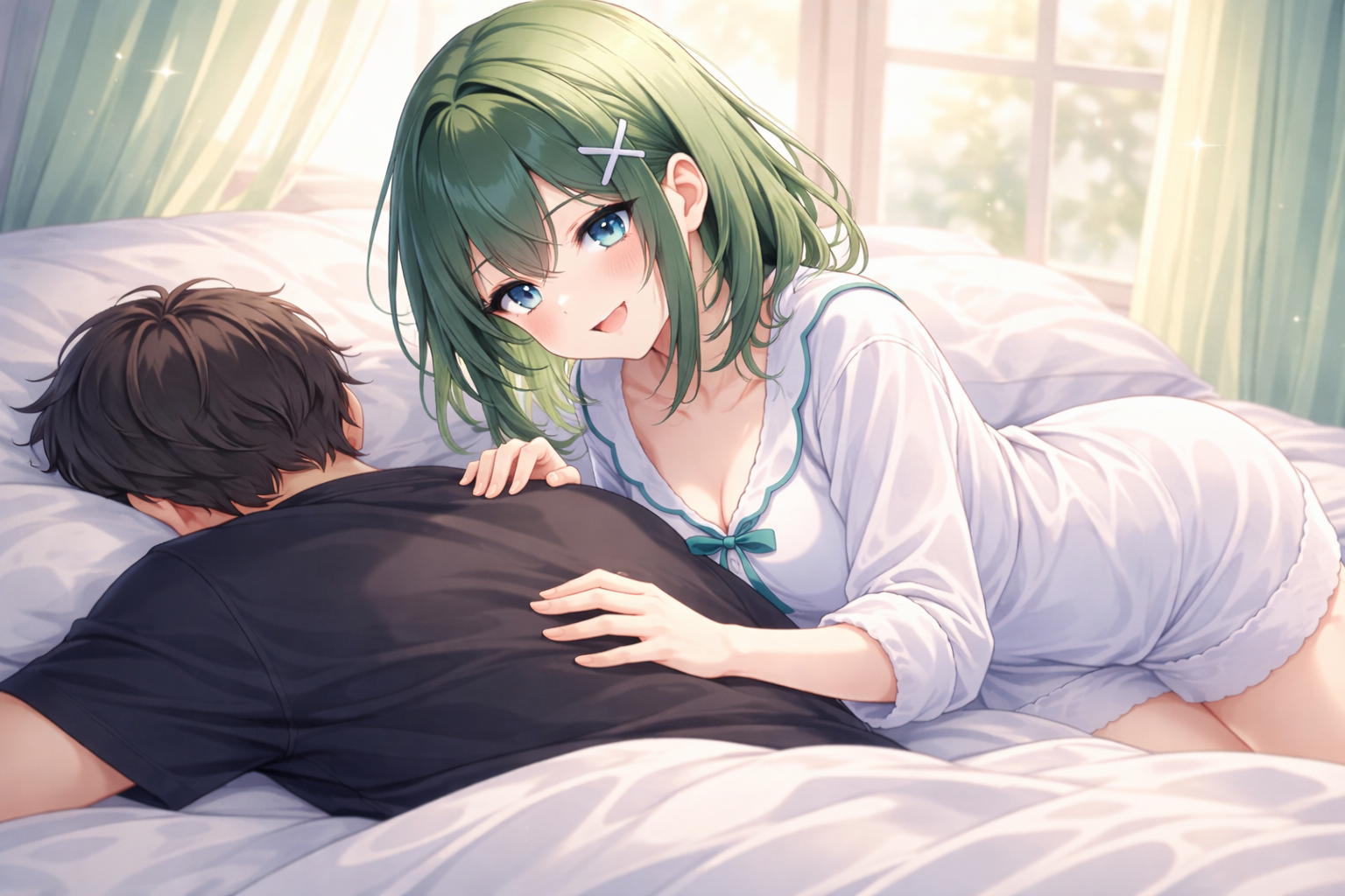 ラン🐾『休みの日の朝は…』